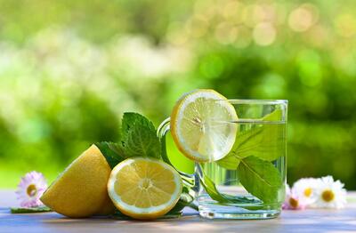 Citruss juice with mint Citruss juice with mint